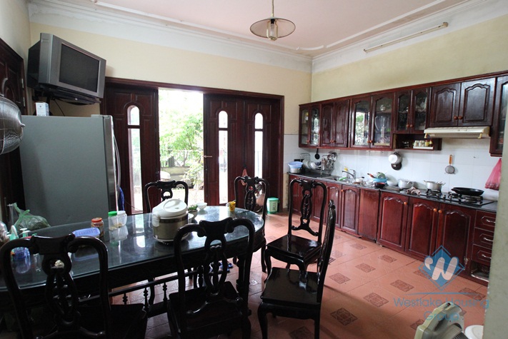 Furnished house available for rent on Au Co street, Tay Ho, Hanoi